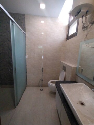 Bathroom in 3 BHK Builder Floor at South City 1 – for Rent