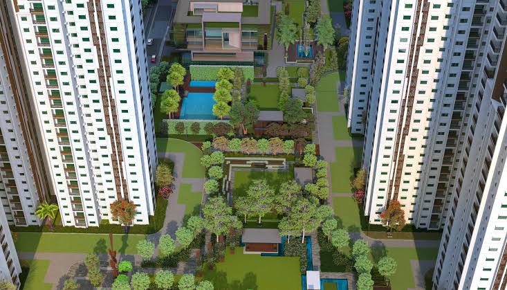 3 BHK + Pooja Room 1836 Sq.Ft. Apartment in Aparna Cyber Heights