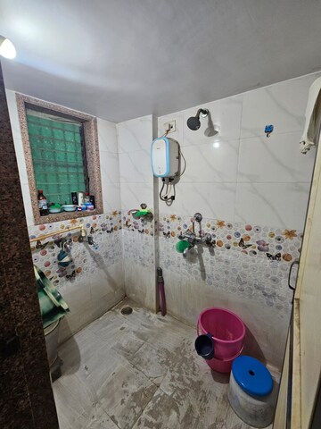 Bathroom in 1 BHK Apartment at Rai Heritage, Kalyan East – for Sale