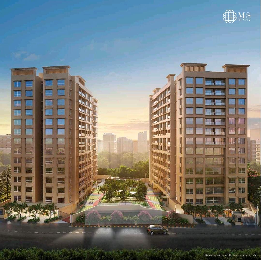 2 BHK + Pooja Room Apartment For Sale in MS Courtyard