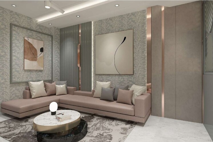 Living Room, vardhman-arcadia-greens 4 Bedroom 2400 Sq.Ft. Apartment In Gandhi Path Jaipur 8916229