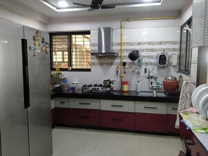 Kitchen in 3 BHK Apartment at Althan – for Sale