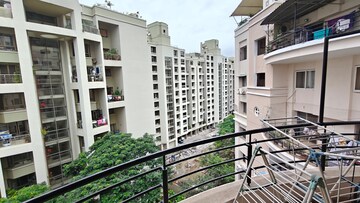 Balcony in 3.5 BHK Apartment at Fortaleza CHSL, Kalyani Nagar – for Rent