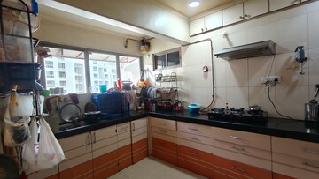 Kitchen in 3.5 BHK Apartment at Fortaleza CHSL, Kalyani Nagar – for Rent