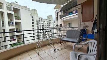 Balcony in 3.5 BHK Apartment at Fortaleza CHSL, Kalyani Nagar – for Rent