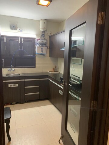Kitchen in 3 BHK Builder Floor at South City 1 – for Rent