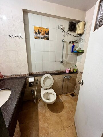 Bathroom in 3 BHK Apartment at Bhakti Park – for Sale
