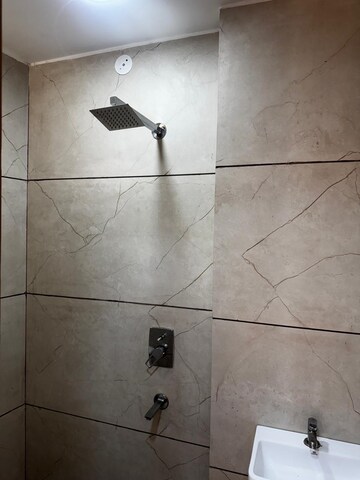 Bathroom in 3 BHK Builder Floor at Mahavir Enclave 1 – for Rent
