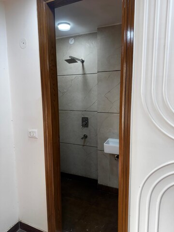 Bathroom in 3 BHK Builder Floor at Mahavir Enclave 1 – for Rent