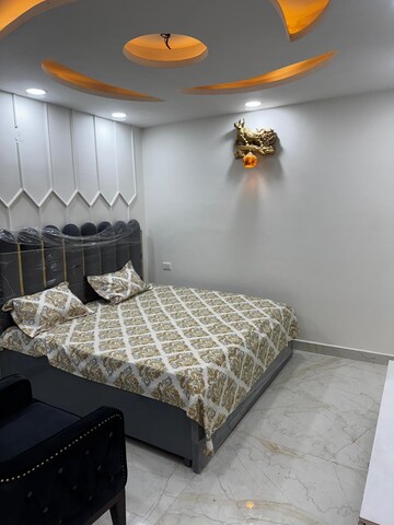 Bedroom in 3 BHK Builder Floor at Mahavir Enclave 1 – for Rent
