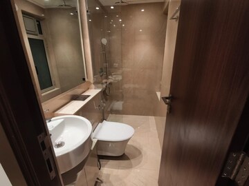 Bathroom in 1 BHK Apartment at Hiranandani Highland, Powai – for Rent