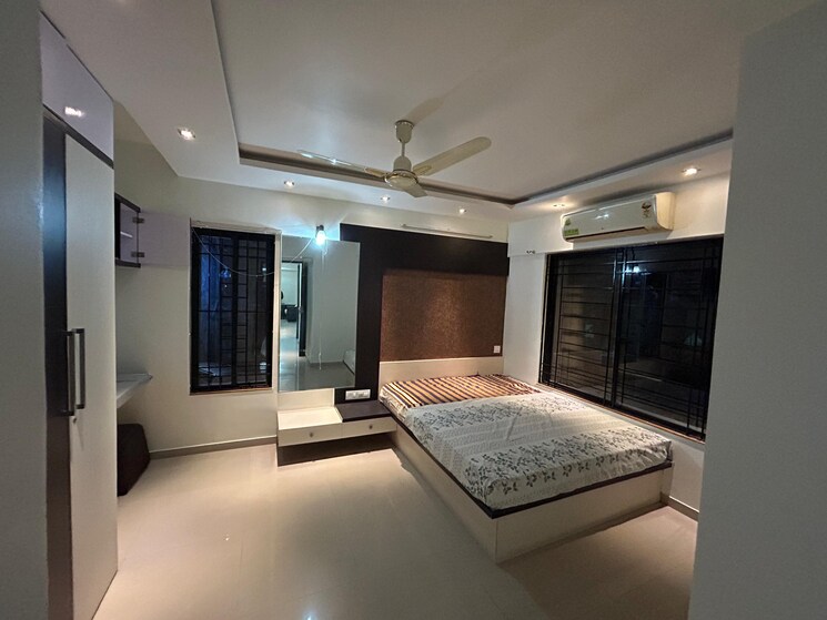 Bedroom, prakrtii-apartments 2 Bedroom 1200 Sq.Ft. Apartment In Baner Pune 8916224