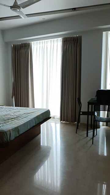 Living Room in 3 BHK Apartment at Lodha Kiara, Worli – for Rent