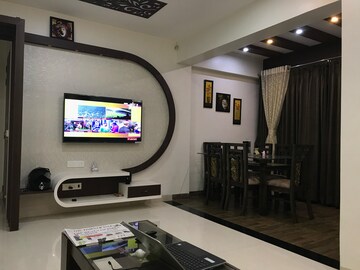 Living Room in 2 BHK Apartment at Karan Goldcoast, Bavdhan – for Rent