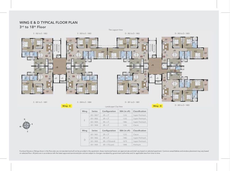 undefined, purva-palm-beach 3 Bedroom 1800 Sq.Ft. Apartment In Hennur Road Bangalore 8916257