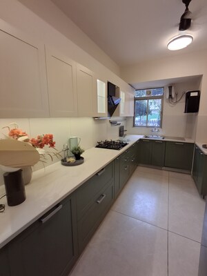 Kitchen in 3 BHK Apartment at Ashiana Amarah, Sector 93 – for Sale