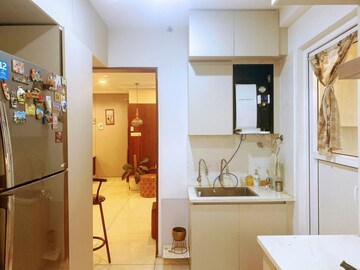 Kitchen in 3 BHK Apartment at Aparna Serene Park, Kondapur – for Rent