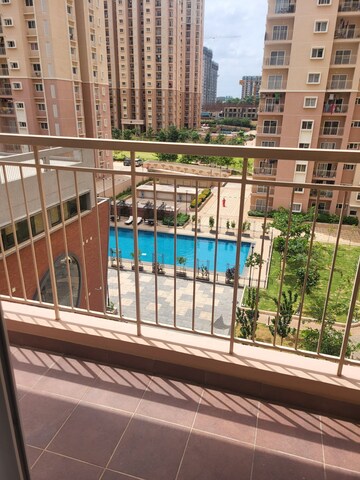 Balcony in 3 BHK Apartment at Prestige Finsbury Park Regent, Bagaluru – for Rent