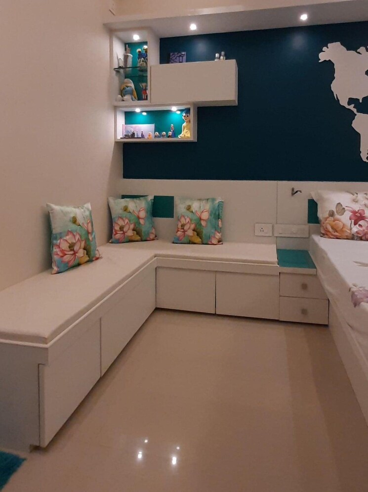 Living Room, lunkad-sky-vie 3.5 Bedroom 1800 Sq.Ft. Apartment In Viman Nagar Pune 8916342