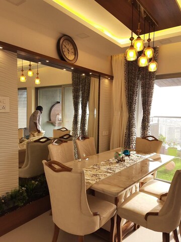 Living Room in 3.5 BHK Apartment at Lunkad Sky Vie, Viman Nagar – for Rent