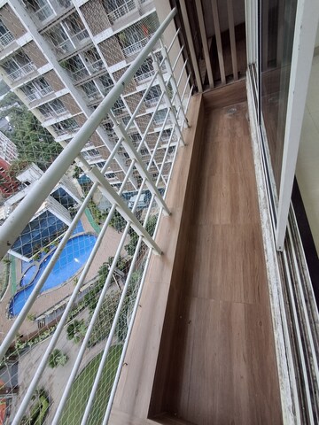 Balcony in 2 BHK Apartment at Lokhandwala Spring Grove, Kandivali East – for Rent