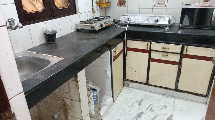 Kitchen, vaishali sector 4 2 Bedroom 1020 Sq.Ft. Builder Floor In Vaishali Sector 4 Ghaziabad 8916441
