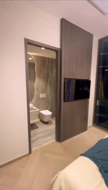 Bathroom in 4 BHK Apartment at Sheth Avalon Phase 2, Laxmi Nagar – for Sale