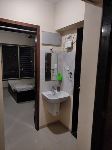 Bathroom in 2 BHK Apartment at AG West One, Wakad – for Rent