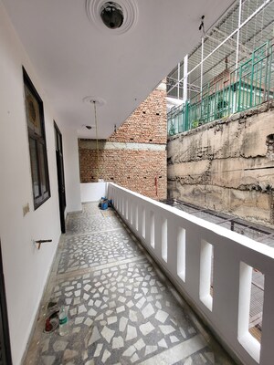 Balcony in 3 BHK Builder Floor at Srishti Greenfield Homes, Green Fields Colony – for Sale