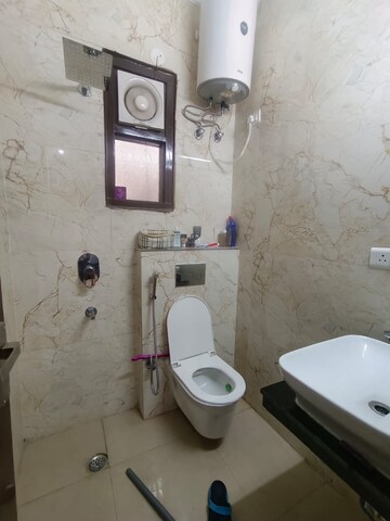 Bathroom in 3 BHK Builder Floor at Saket – for Rent