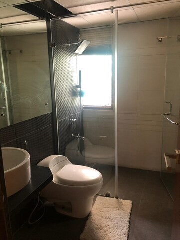 Bathroom in 3 BHK Apartment at Embassy Habitat, Palace Road – for Sale