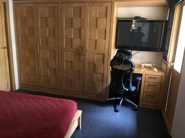 Living Room in 3 BHK Apartment at Embassy Habitat, Palace Road – for Sale