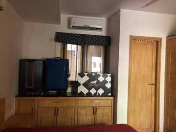 Living Room in 3 BHK Apartment at Embassy Habitat, Palace Road – for Sale