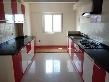 Kitchen in 3 BHK Apartment at Salarpuria Gold Summit, Hennur – for Rent