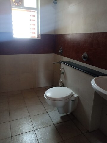 Bathroom in 3 BHK Apartment at Salarpuria Gold Summit, Hennur – for Rent