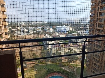 Balcony in 3 BHK Apartment at Salarpuria Gold Summit, Hennur – for Rent