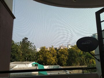 Balcony in 3 BHK Apartment at Pinnac Gangotri, Aundh – for Rent