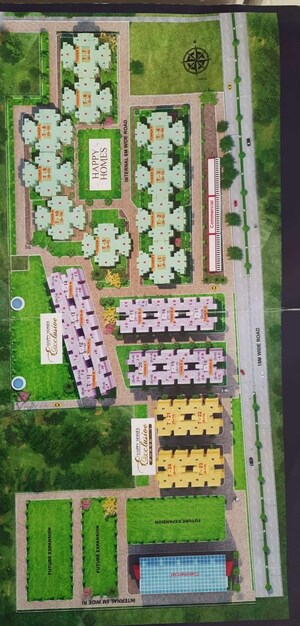 Master Plan in 3 BHK Apartment at Adore Happy Homes Exclusive, Sector 86 – for Sale