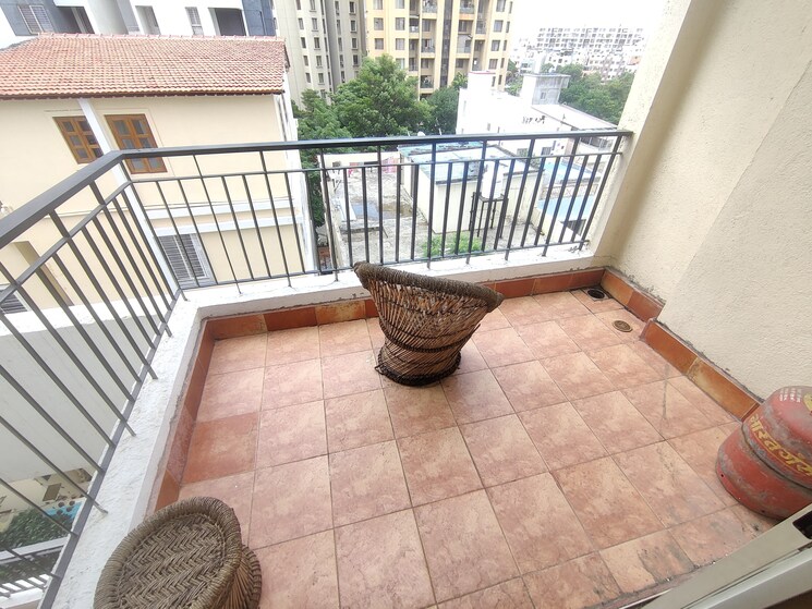 Balcony, karan-rhea 2 Bedroom 1000 Sq.Ft. Apartment In Wadegaon Pune 8916458