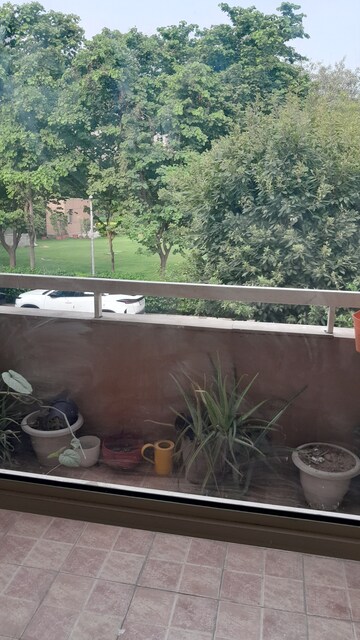 Balcony in 3 BHK Builder Floor at Unitech Woodstock Floors, Sector 50 – for Rent