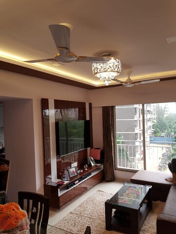 Living Room in 2 BHK Apartment at Dharti Pressidio, Kandivali West – for Rent