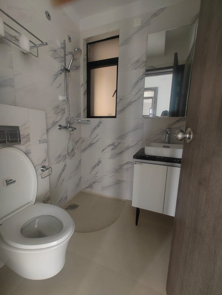 Bathroom, risland-the-icon 2 Bedroom 636 Sq.Ft. Apartment In Dhokali Thane 8916508