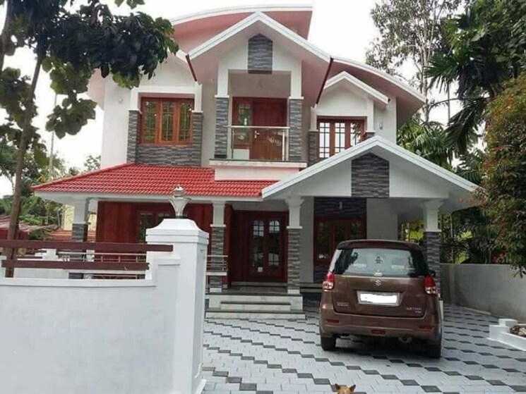 Exterior View, ottapalam 4 Bedroom 1455 Sq.Ft. Villa In Ottapalam Palakkad 8916494