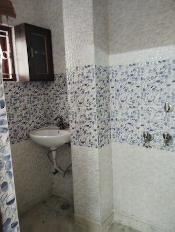 Bathroom in 2 BHK Apartment at Madhur Apartment, Paschim Vihar – for Rent