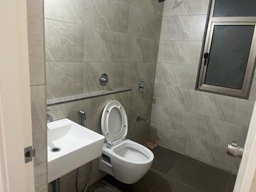 Bathroom in 3 BHK Apartment at Shela – for Rent