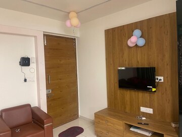 Living Room in 2 BHK Apartment at Goyal Orchid Blues, Shela – for Rent