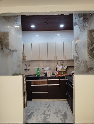 Kitchen in 2.5 BHK Apartment at Triveni Apartments CGHS, Paschim Vihar – for Rent