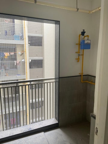 Balcony in 3 BHK Apartment at Shela – for Rent