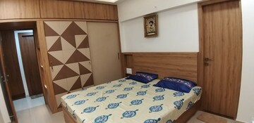 Bedroom in 3 BHK Apartment at HN Safal Orchid Harmony, Shela – for Rent