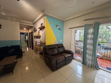 Living Room in 3 BHK Apartment at Prestige Sunrise Park Brichwood, Electronic City Phase I – for Sale